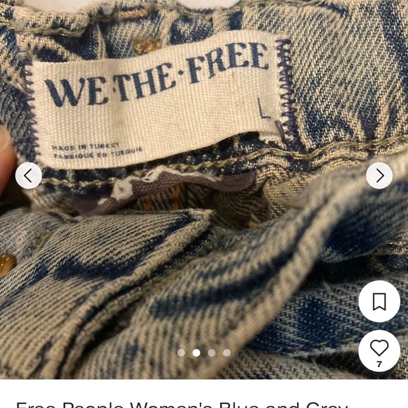 Free People Curvy Outlaw Jeans   NWOT - Picture 9 of 14